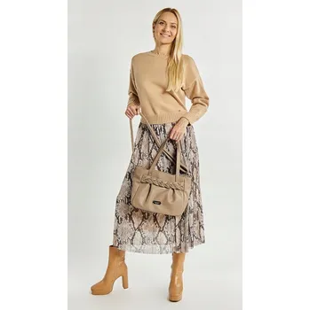 Kabelka Monnari kabelka eko kůže béžová