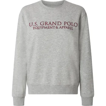 Dámská mikina esmara® U.S. Grand Polo Dámská mikina (šedá, L(44/46))