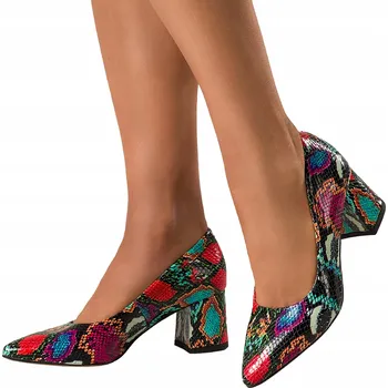 Dámské lodičky Casu dámské lodičky na blokovém podpatku, velikost 40