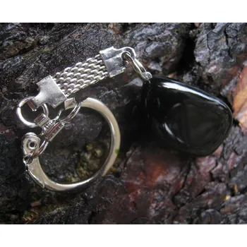 Drahý kámen Onyx - klíčenka