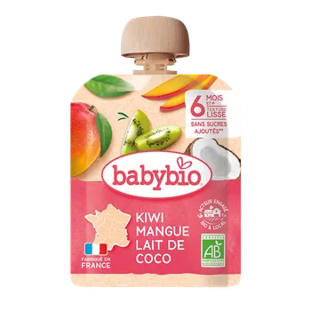 BABYBIO kapsička kiwi mango kokos 90 g