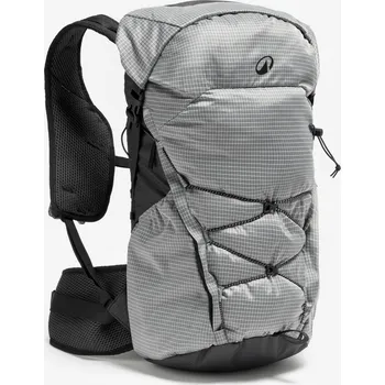 QUECHUA Turistický batoh Rolltop MH 500 Light ČERNÁ|ŠEDÁ