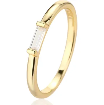 Prsten Bealio BEALIO 14237 Stříbrný prsten OBDÉLNÍK solitér Velikost prstenu: 54 03-14237-3950