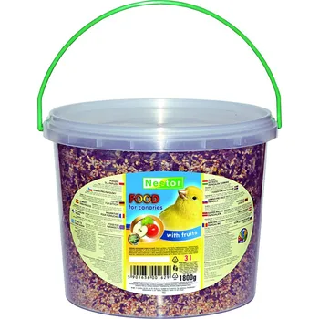 Pro ptáka NESTOR Krmivo pro kanárky s ovocem 3l/1800g