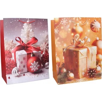 Dárková taška Velká dárková taška 72x50x18 cm - Vánoční edice (2 ks)