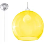 Sollux Závěsná lampa BALL E27 - žlutá