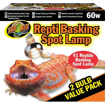 Osvětlení do terária Zoomed ZMD vyhriv.lampa Basking Spot 2ks 60W