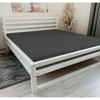 Prostěradlo Prémiové prostěradlo Froté - Tmavě šedé, Rozměry: 180 x 200 cm