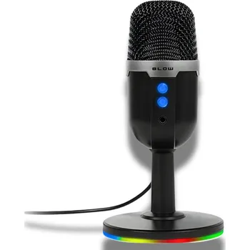 Mikrofon BLOW LED USB studiový mikrofon s ENC a RGB