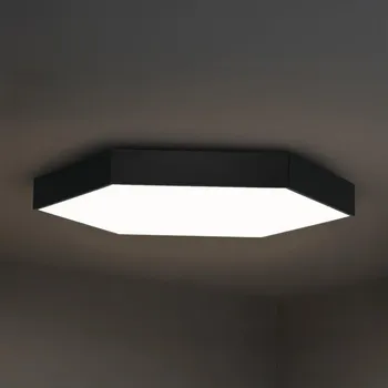 LED Stropní svítidlo LED/135W/230V 3000/4000/6500K pr. 80 cm černá