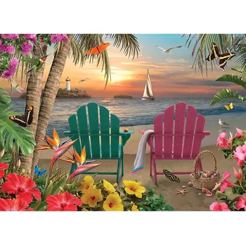 Puzzle Cobble Hill Puzzle 500 dílků - Rajský ostrov