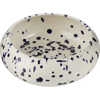 Butlers BOOGY SPLASH Miska 16 cm - tm. modrá