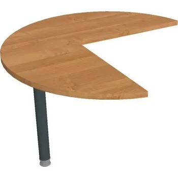 Psací stůl Stůl jednací levý - CP 21 L - OLŠE , ČERNÁ Ral 9005