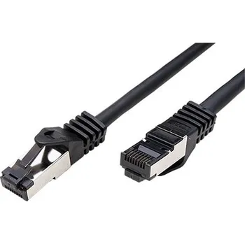 Síťový kabel Value S/FTP patchkabel kat. 8, LSOH, 3m, černý - 21.99.1863