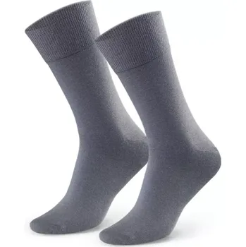 Pánské oblečení Hladké ponožky k obleku 056 šedá 39-41