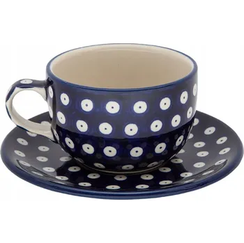 ŠÁLEK 200 ml Ceramika Artystyczna Bolesławiec dek 0070A Wolanin KROPKI