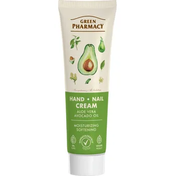 Green Pharmacy Hand Cream - krém na ruce, 100 ml ALOE VERA & AVOCADO OIL - aloe ver a avokádo