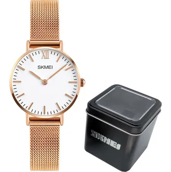 Hodinky MALÉ ELEGANTNÍ DÁMSKÉ HODINKY SKMEI zlaté stříbrné