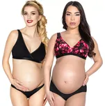 Měkká podprsenka s kosticí Mitex Lilly A'2 černošedá XXL