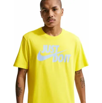 Pánské tričko Pánské tričko s krátkým rukávem Nike SPORTSWEAR JDI žluté AR5006-704 - L | UK 9,5 | US 12
