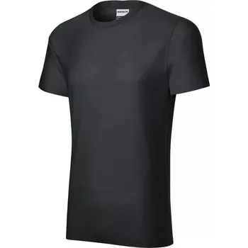 Pánské oblečení Rimeck Resist heavy M MLI-R0394 ebenově šedé tričko 2XL