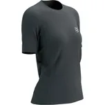 Dámské běžecké triko Compressport PERFORMANCE SS TSHIRT W S Černá