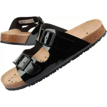 Dámská běžecká obuv Abeba Sandály Black W 8088 pracovní žabky 36