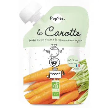 POPOTE kapsička BIO mrkev 120 g