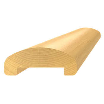 Stavební profil KOVIAN, s.r.o. Dřevěný profil ø 65 x 25 x 3000 mm, buk, broušený bez nátěru