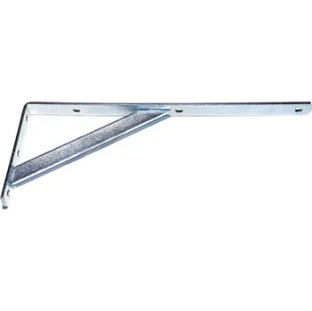 Tesařské kování konzola s podpěrou KP1, 100*150*15*3mm Zn, 6574-Z15