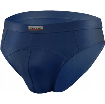 Slipy Pánské slipy bavlněné, tvarované, netlačící slipy Sesto Senso *M