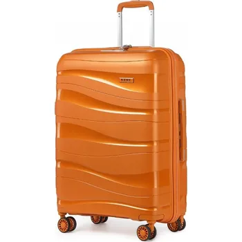 Kono K2094L Kufr spinner 76cm Oranžový Polypropylen