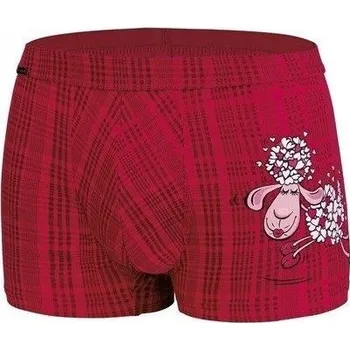 Pánské spodní prádlo CORNETTE VALENTÝNSKÉ BOXERKY BW 010/57 S