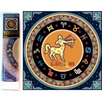 Obraz Diamantová Výšivka 7D Mandaly - Kreativní Obraz