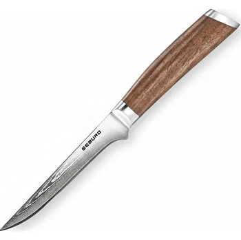 Kuchyňský nůž Vykosťovací nůž Seburo HOGANI Damascus, 14 cm