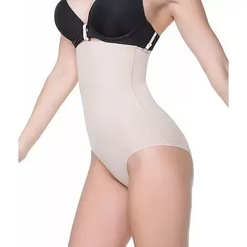 Kalhotky Dámské kalhotky s vysokým pasem Julimex 251 přírodní L