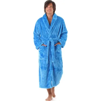 Dámský župan pánský župan Jack extra 2120 nadměr Sky Blue nadměr 3XL