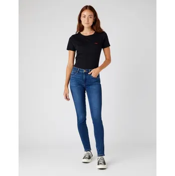 Dámské džíny WRANGLER W28KZM23Z SKINNY STRETCH AUTHENTIC LOVE Velikost: 27/34 Tričko zdarma při nákupu nad 3000,-!