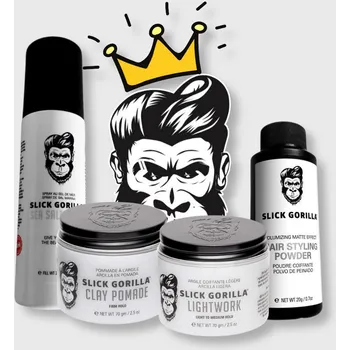 Kosmetická sada Slick Gorilla King of the Jungle sada pro styling vlasů
