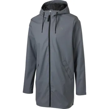 Pánský kabát CRIVIT Pánská nepromokavá parka (šedá, XL (56/58))