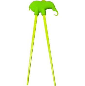 Jídelní hůlka Fuzhou Westhonest Dětské jídelní hůlky Elephant Barva: zelená