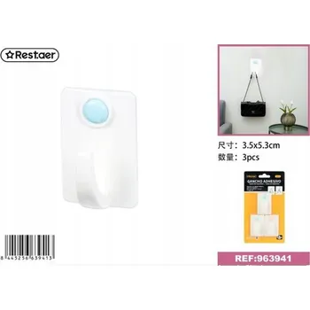 Věšák Samolepicí Háček Rest.aer pro Zavěšení Předmětů