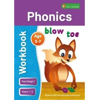 Anglický jazyk KS1 Phonics Workbook for Ages 5-7 (Years 1 - 2) Perfect for learning at home or use in the classroom - Books, Foxton; Webley, Jan