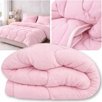 přikrývka PŘIKRÝVKA 140x200 cm Teplá Fleecová Měkká a Příjemná na Chladné Noci