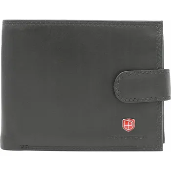 Peněženka Peterson peněženka z pravé kůže černá PTN MR-11L-CN BLACK - muž