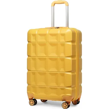 Kono K2292L Kufr spinner 54cm Žlutá ABS