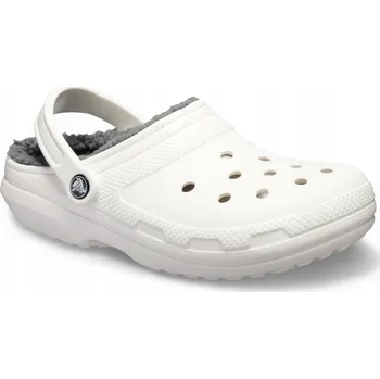 Pracovní obuv Pánské Zateplené Nazouváky Boty Dřeváky Crocs Classic Lined 203591 Clog 45-46