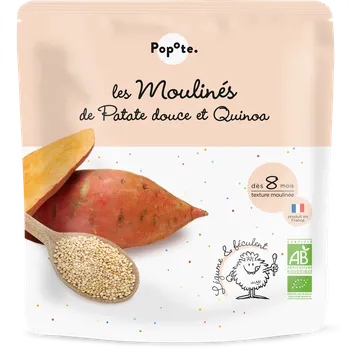 POPOTE bio sladké brambory s quinoou 180 g
