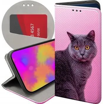 Pouzdro na mobilní telefon Flipové pouzdro Hello Case pro Motorola Moto G84 růžové
