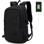 Kono E6715 Batoh na notebook 15.6" Černý s USB